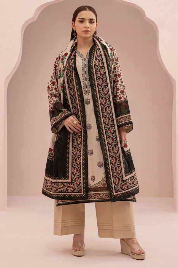 Embroidered Shirt Dupatta - 0489 - Image 2