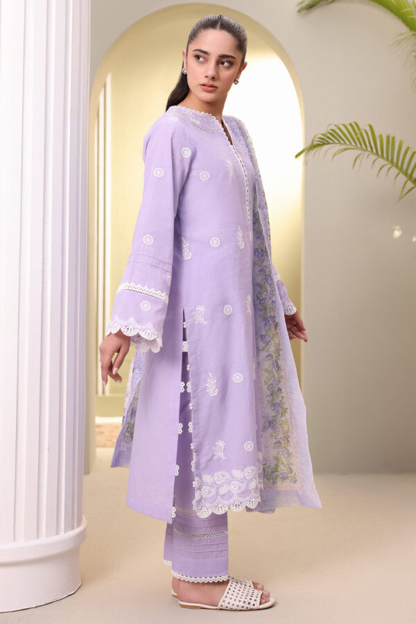 Embroidered Shirt Shalwar Dupatta - 0068 - Image 3