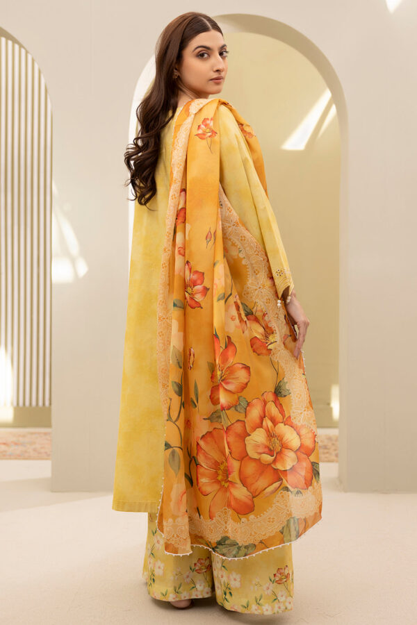 Embroidered Shirt Shalwar Dupatta - 0151 - Image 7