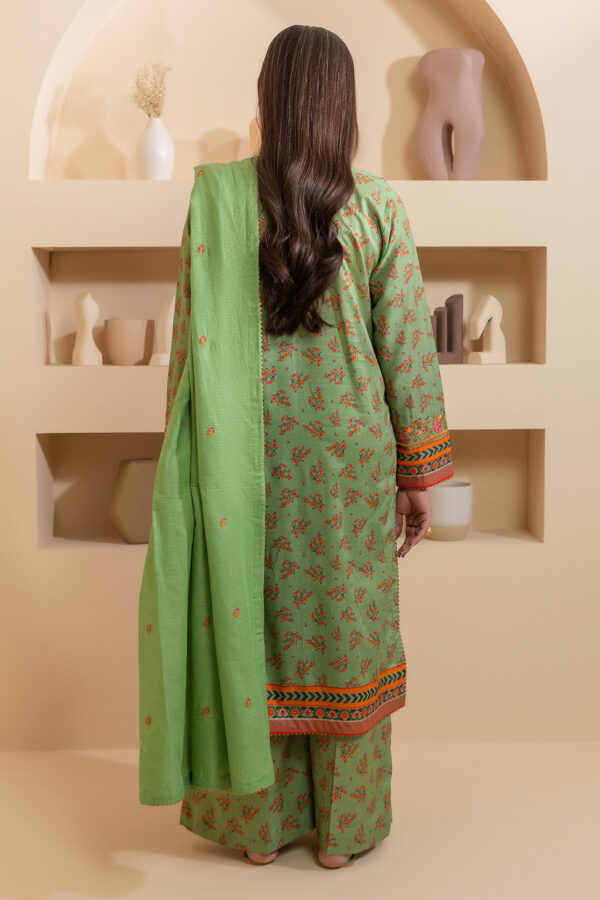 Embroidered Shirt Shalwar Dupatta - 0207 - Image 9