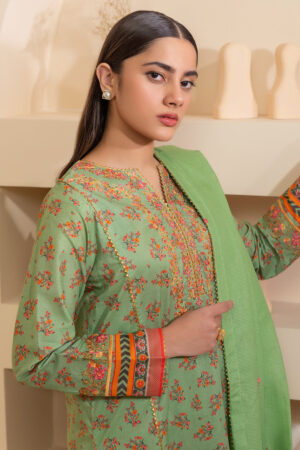 Embroidered Shirt Shalwar Dupatta - 0207