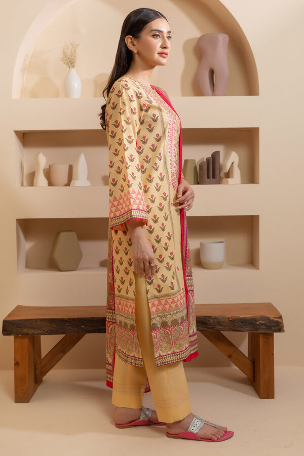 Embroidered Shirt Shalwar Dupatta - 0278 - Image 6