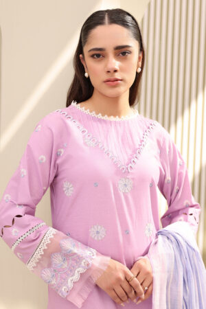 Embroidered Shirt Shalwar Dupatta - 0284