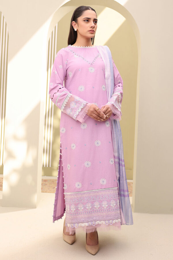 Embroidered Shirt Shalwar Dupatta - 0284 - Image 4