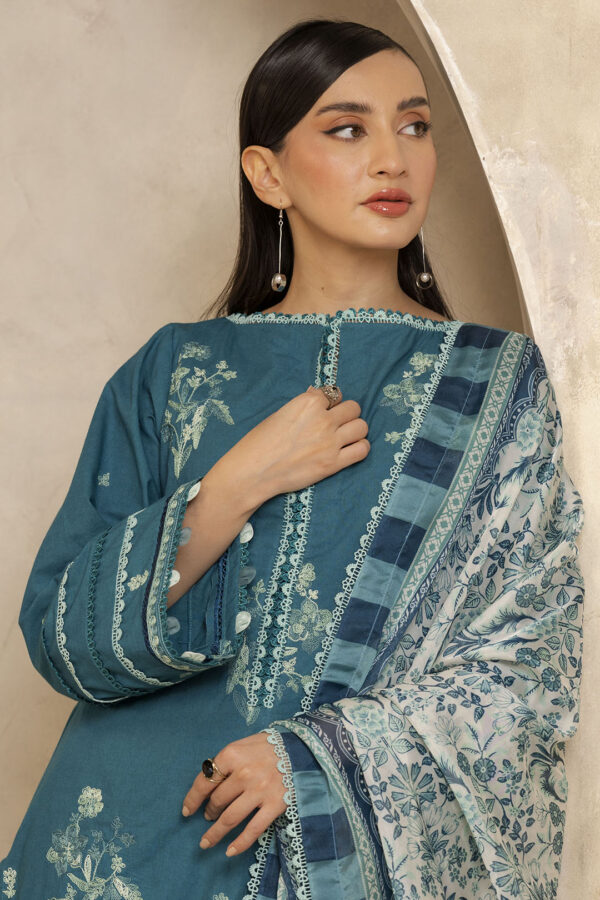 Embroidered Shirt Shalwar Dupatta - 0290