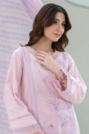 Embroidered Shirt Shalwar Dupatta - 0350