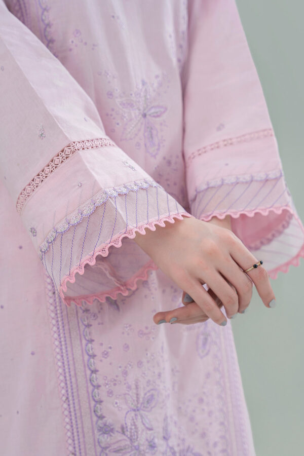 Embroidered Shirt Shalwar Dupatta - 0350 - Image 5
